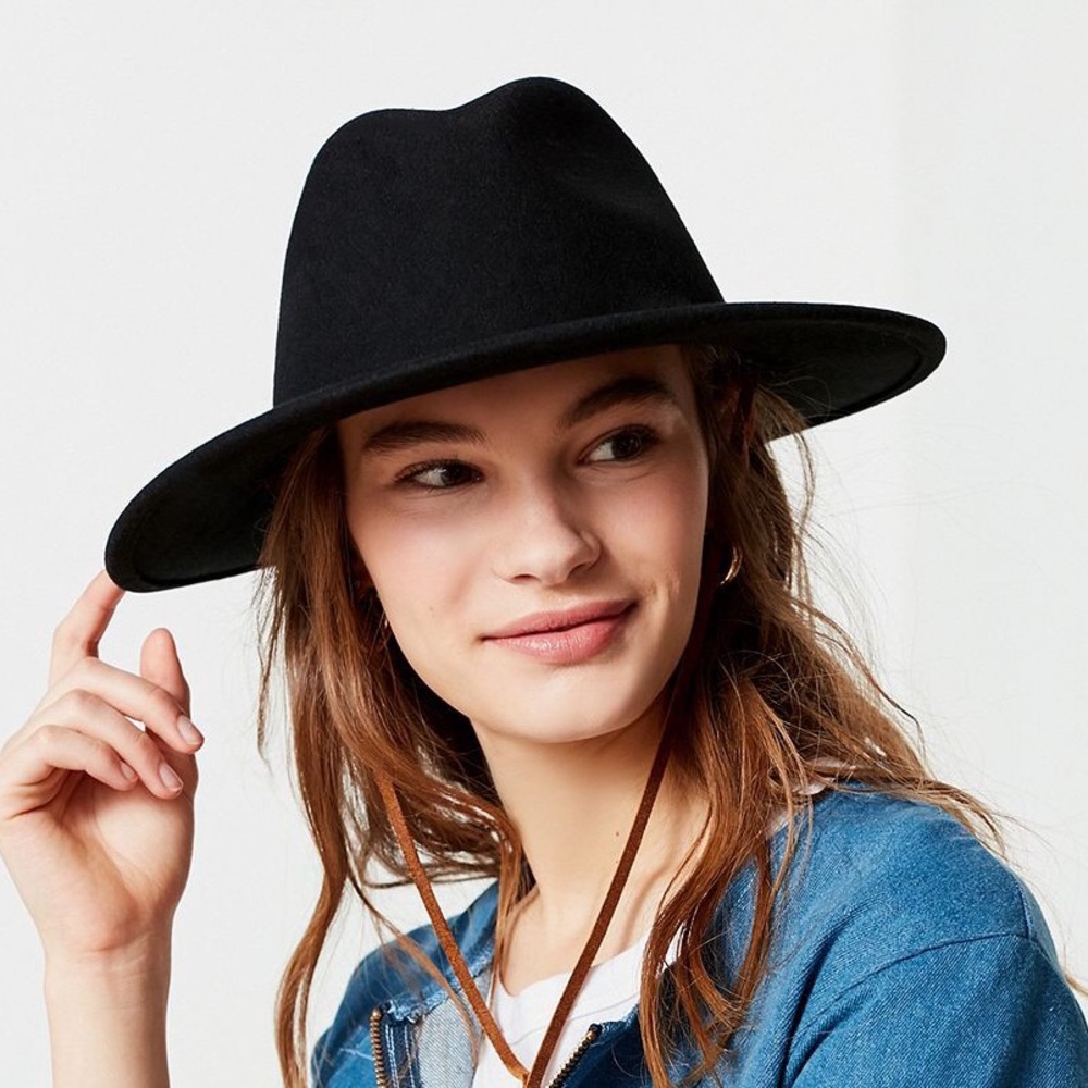 UO flat brimmed hat